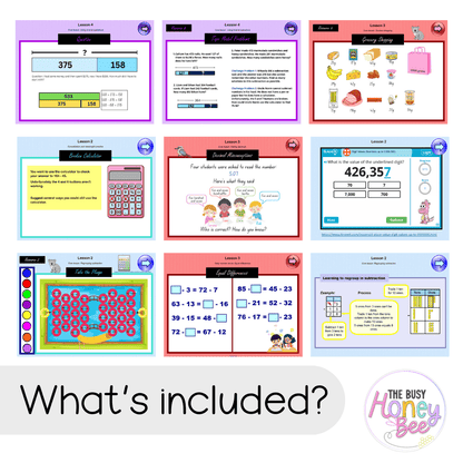 Multi Age 3-6 Year B Unit 2 NSW Maths Teaching Slides - Zip Folder: Smart Notebook, PowerPoint, Google Slide Compatible