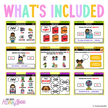 Multi Age K-2 Year A Australian | NSW English Daily Review | Warm-Up Term 4 Mega Bundle - Warm Up | Revision