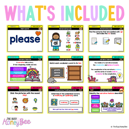 Multi Age K-2 Year A Australian | NSW English Daily Review | Warm-Up Term 4 Mega Bundle - Warm Up | Revision