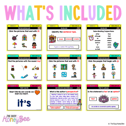 Multi Age K-2 Year A Australian | NSW English Daily Review | Warm-Up Unit 11 - Warm Up | Revision