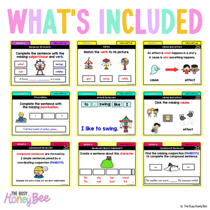 Multi Age K-2 Year A Australian | NSW English Daily Review | Warm-Up Unit 5 - Warm Ups | Revision