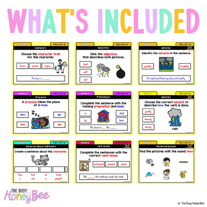 Multi Age K-2 Year A Australian | NSW English Daily Review | Warm-Up Unit 9 - Warm Up | Revision