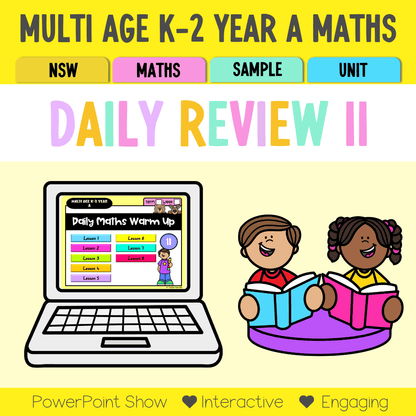Multi Age K-2 Year A Australian | NSW Maths Daily Review | Warm-Up Unit 11 - Warm Up | Revision