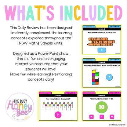 Multi Age K-2 Year A Australian | NSW Maths Daily Review | Warm-Up Unit 11 - Warm Up | Revision