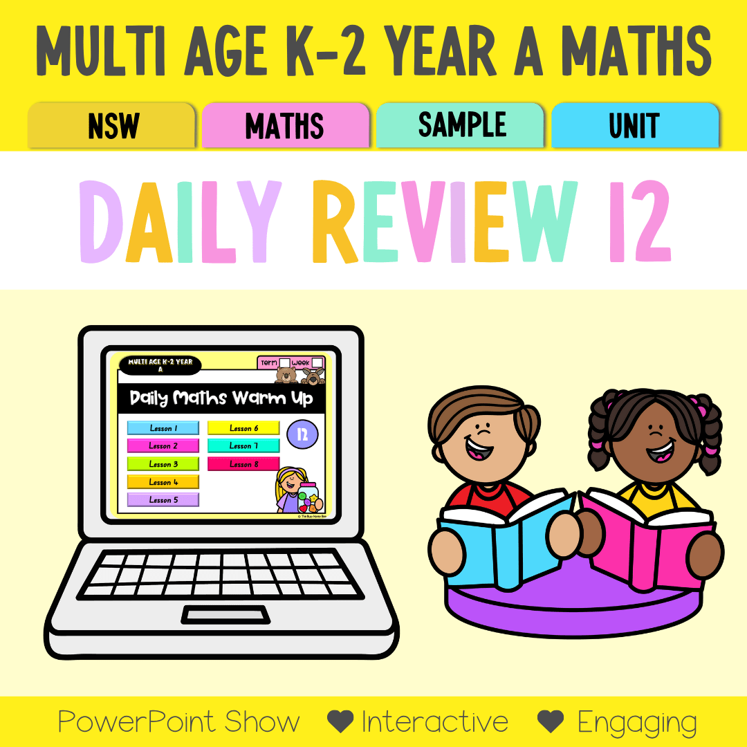 Multi Age K-2 Year A Australian | NSW Maths Daily Review | Warm-Up Unit 12 - Warm Up | Revision