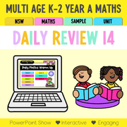 Multi Age K-2 Year A Australian | NSW Maths Daily Review | Warm-Up Unit 14 - Warm Up | Revision