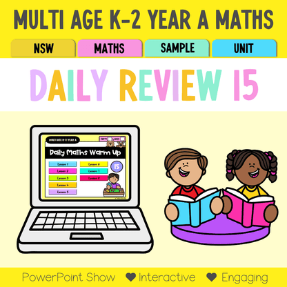 Multi Age K-2 Year A Australian | NSW Maths Daily Review | Warm-Up Unit 15 - Warm Up | Revision