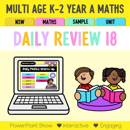 Multi Age K-2 Year A Australian | NSW Maths Daily Review | Warm-Up Unit 18 - Warm Up | Revision