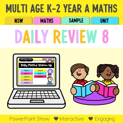 Multi Age K-2 Year A Australian | NSW Maths Daily Review | Warm-Up Unit 8 - Warm Up | Revision