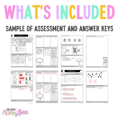 Multi Age K-2 Year A Differentiated NSW Maths Assessment Unit 10 - Assessment