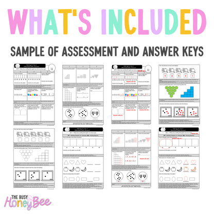 Multi Age K-2 Year A Differentiated NSW Maths Assessment Unit 2 - Assessment