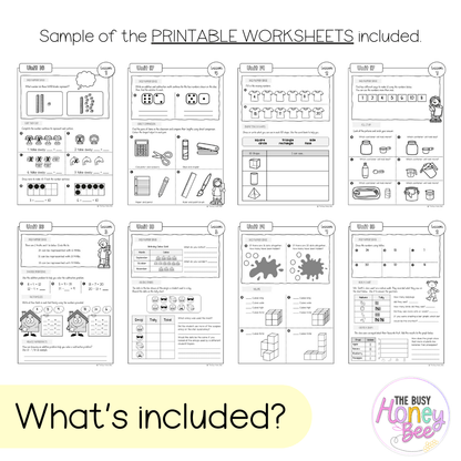 Multi Age K-2 Year A NSW Maths Workbook Term 4 - Workbook | Worksheets