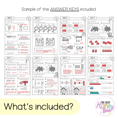 Multi Age K-2 Year A NSW Maths Workbook ULTIMATE Mega Bundle - Workbook | Worksheets