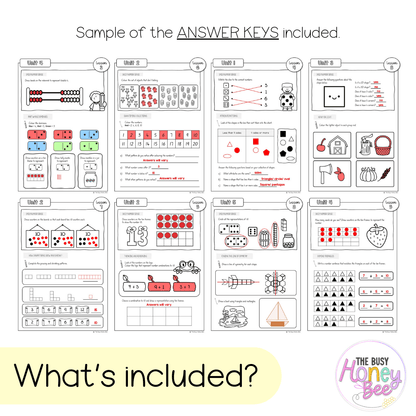 Multi Age K-2 Year A NSW Maths Workbook ULTIMATE Mega Bundle - Workbook | Worksheets