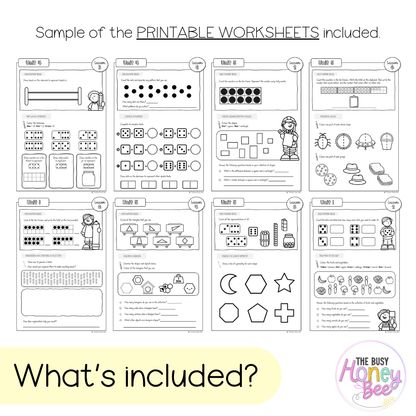 Multi Age K-2 Year A NSW Maths Workbook ULTIMATE Mega Bundle - Workbook | Worksheets