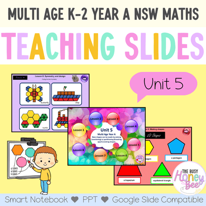 Multi Age K-2 Year A Term 1 Maths Teaching Slides Mega Bundle - Teaching Slides