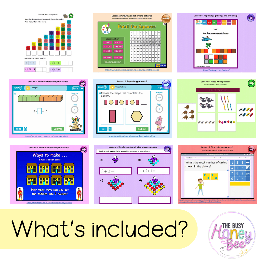 Multi Age K-2 Year A Term 1 Maths Teaching Slides Mega Bundle - Teaching Slides