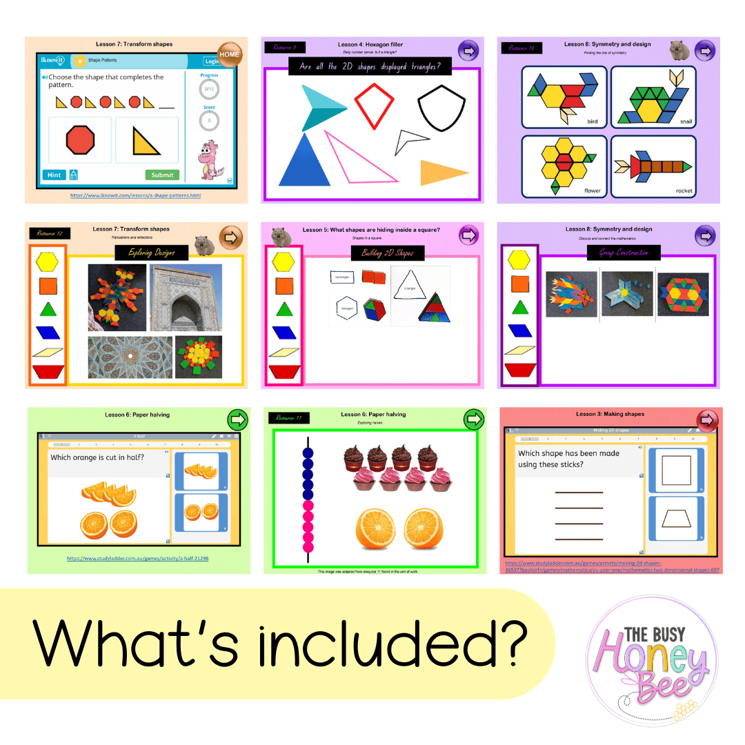 Multi Age K-2 Year A Term 1 Maths Teaching Slides Mega Bundle - Teaching Slides