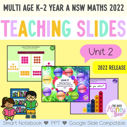 Multi Age K-2 Year A Term 1 Maths Teaching Slides Mega Bundle - Teaching Slides