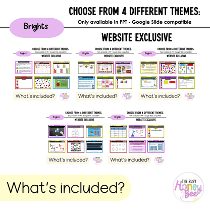 Multi Age K-2 Year A Term 1 Maths Teaching Slides Mega Bundle - Teaching Slides