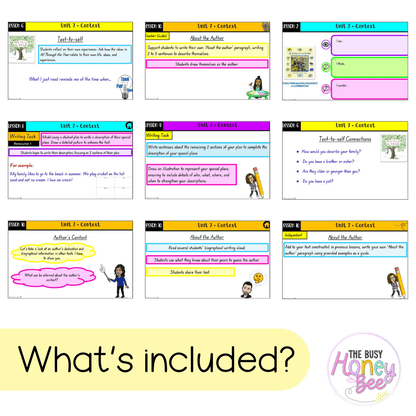 Multi Age K-2 Year A Term 2 English Teaching Slides Mega Bundle - Teaching Slides