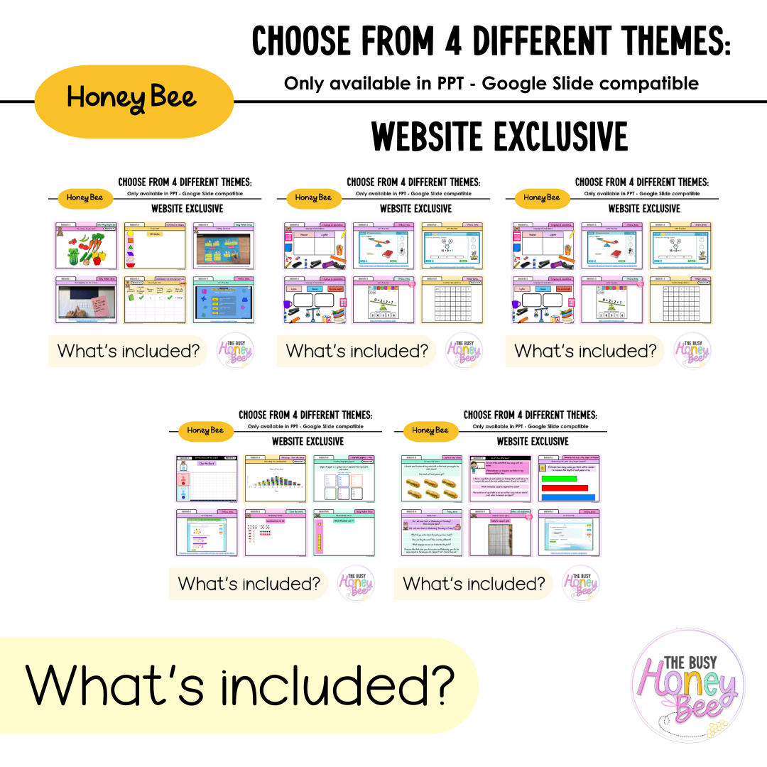 Multi Age K-2 Year A Term 2 Maths Teaching Slides Mega Bundle - Teaching Slides