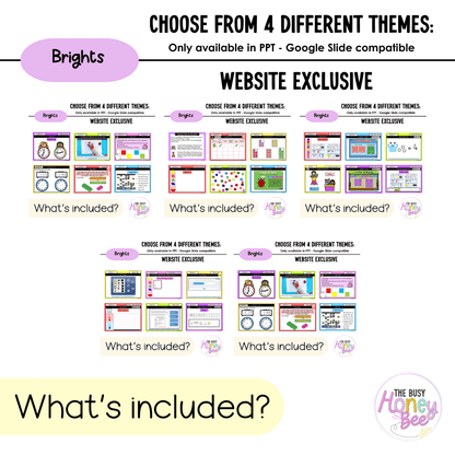 Multi Age K-2 Year A Term 2 Maths Teaching Slides Mega Bundle - Teaching Slides