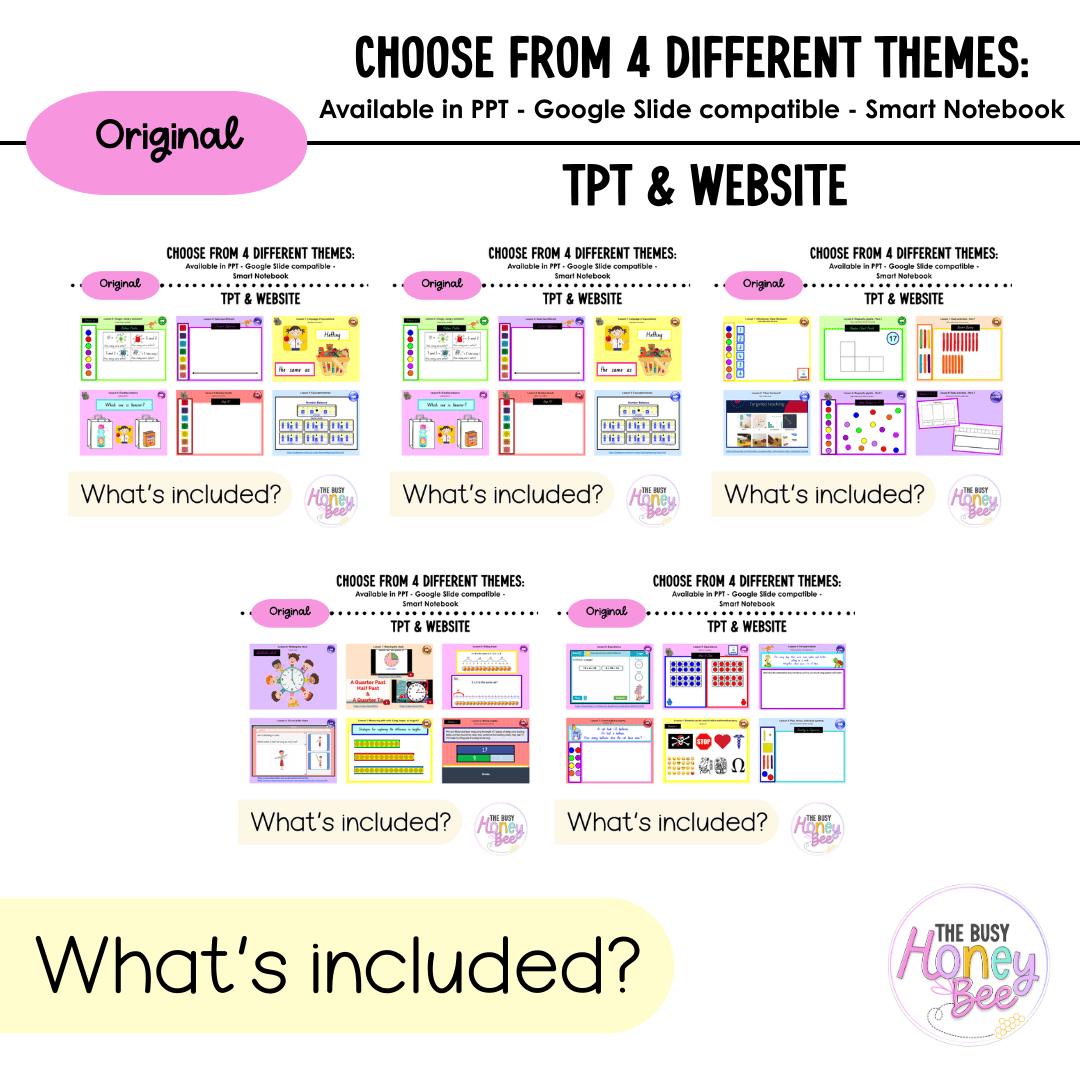 Multi Age K-2 Year A Term 2 Maths Teaching Slides Mega Bundle - Teaching Slides