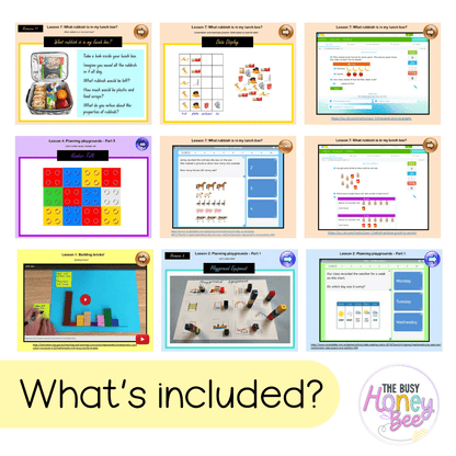 Multi Age K-2 Year A Term 4 Maths Teaching Slides Mega Bundle - Teaching Slides