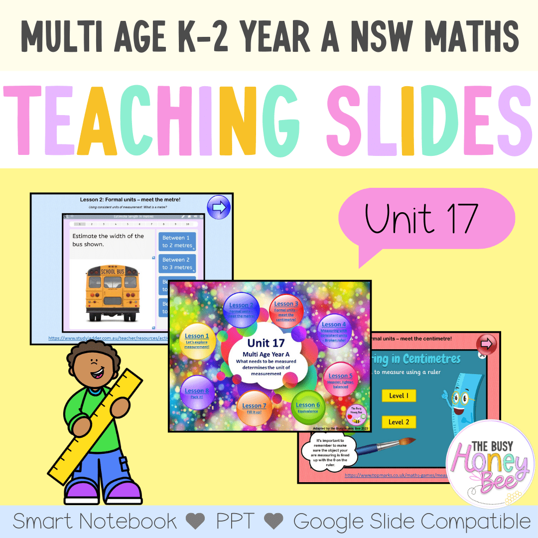 Multi Age K-2 Year A Term 4 Maths Teaching Slides Mega Bundle - Teaching Slides