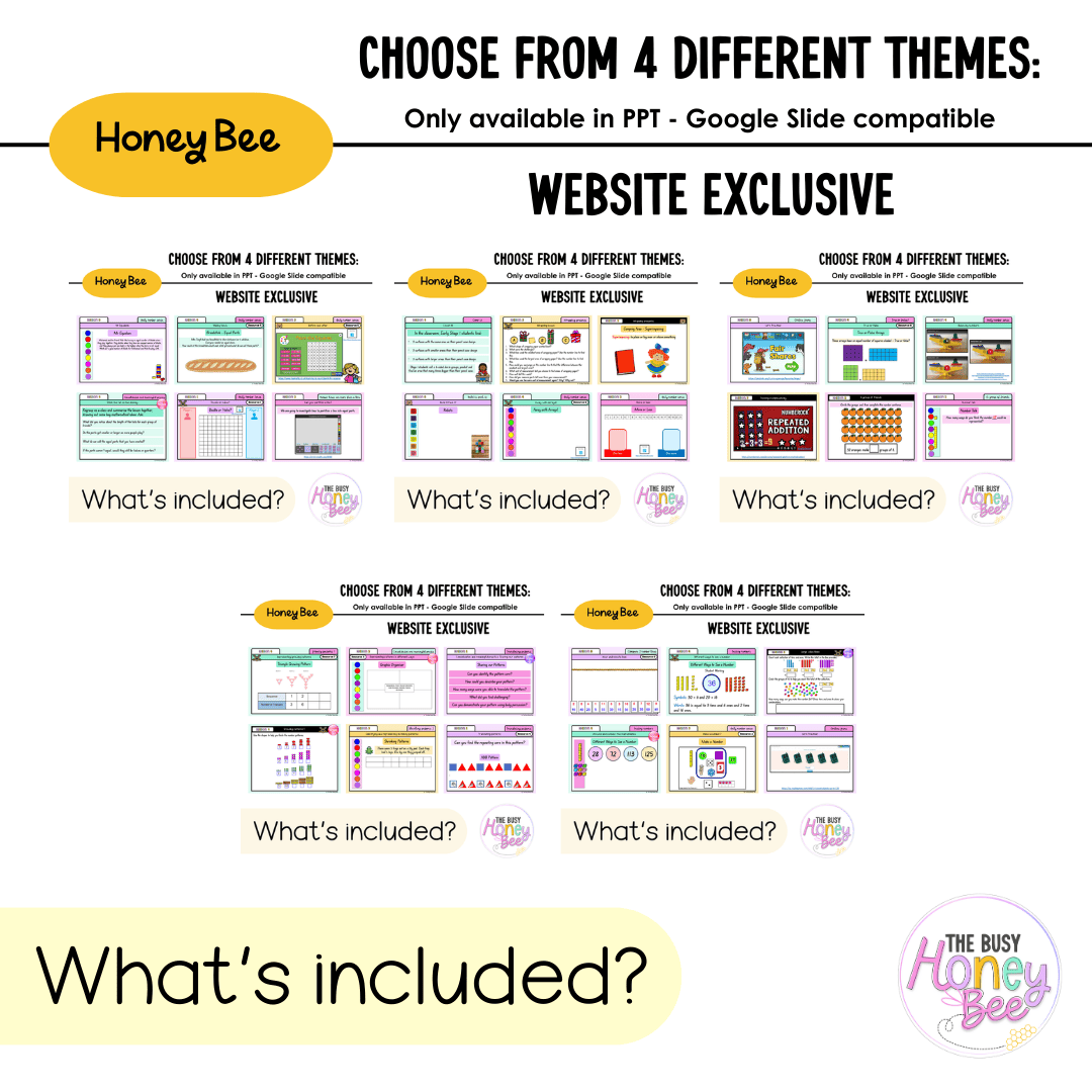 Multi Age K-2 Year A Term 4 Maths Teaching Slides Mega Bundle - Teaching Slides