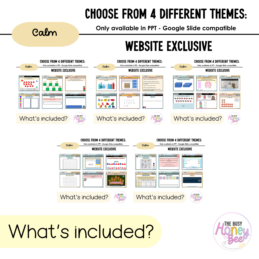 Multi Age K-2 Year A Term 4 Maths Teaching Slides Mega Bundle - Teaching Slides