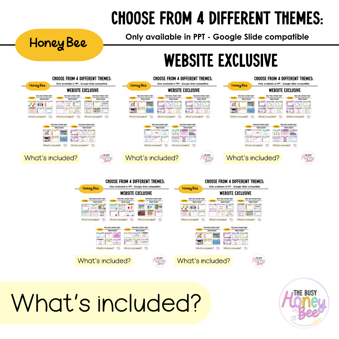 Multi Age K-2 Year A Ultimate Maths Teaching Slides Mega Bundle - Teaching Slides