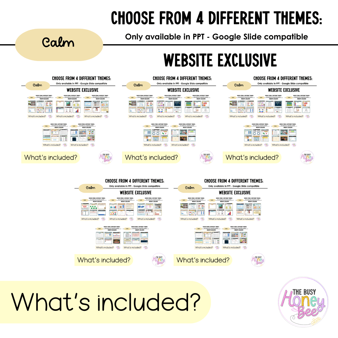 Multi Age K-2 Year A Ultimate Maths Teaching Slides Mega Bundle - Teaching Slides