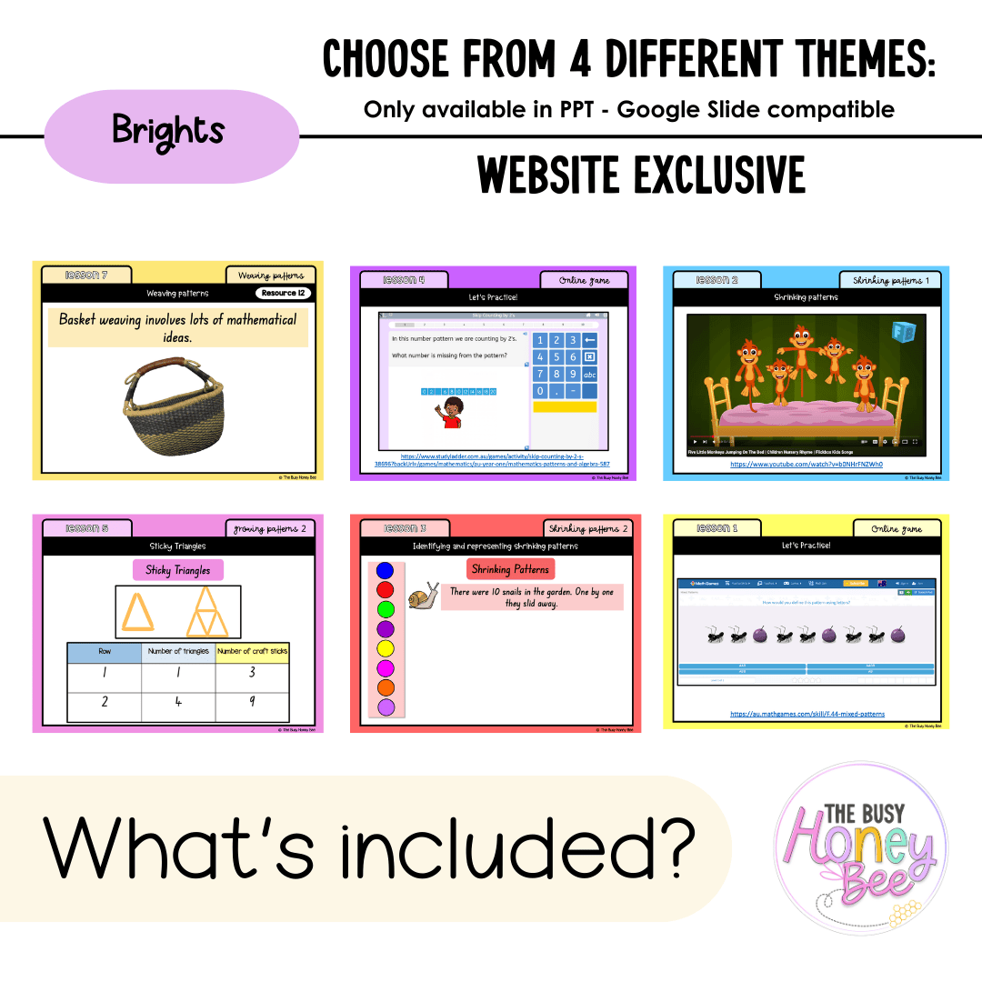 Multi Age K-2 Year A Unit 12 NSW Maths Teaching Slides 2022 - Teaching Slides