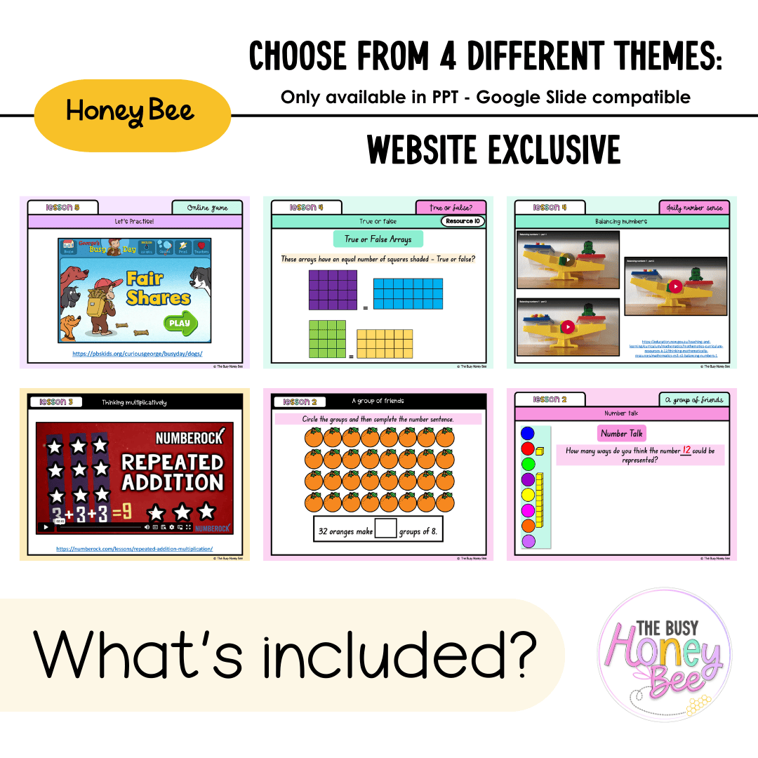 Multi Age K-2 Year A Unit 13 NSW Maths Teaching Slides 2022 - Teaching Slides