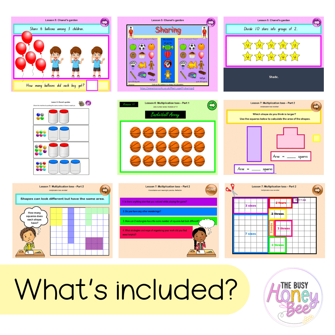 Multi Age K-2 Year A Unit 13 NSW Maths Teaching Slides - Teaching Slides