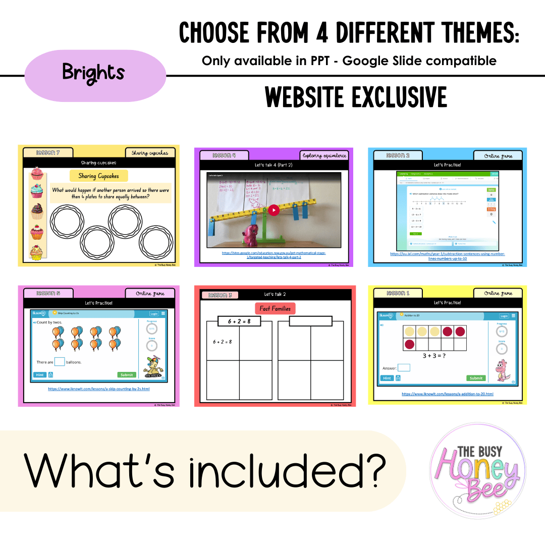 Multi Age K-2 Year A Unit 16 NSW Maths Teaching Slides 2022 - Teaching Slides
