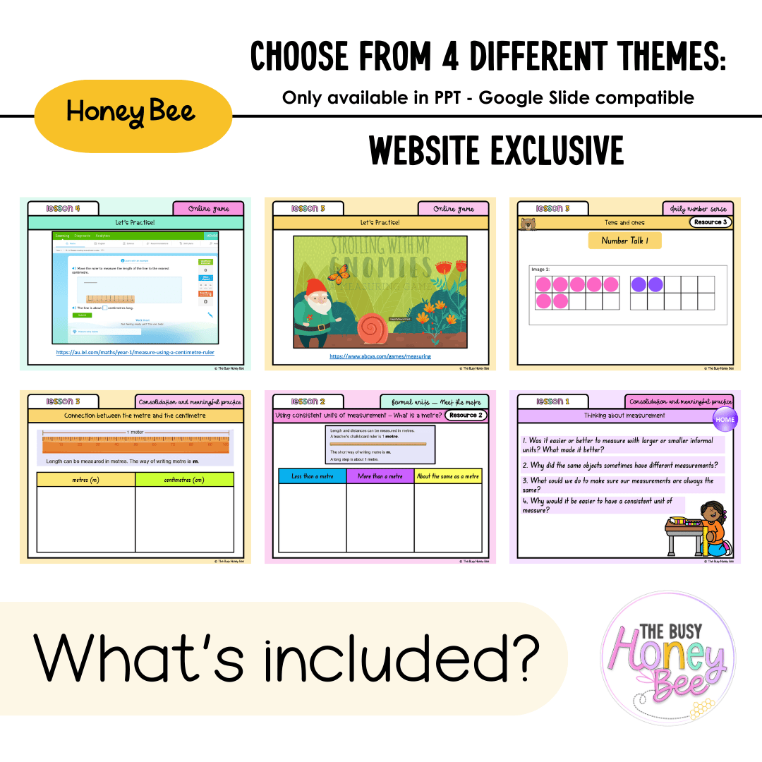 Multi Age K-2 Year A Unit 17 NSW Maths Teaching Slides 2022 - Teaching Slides