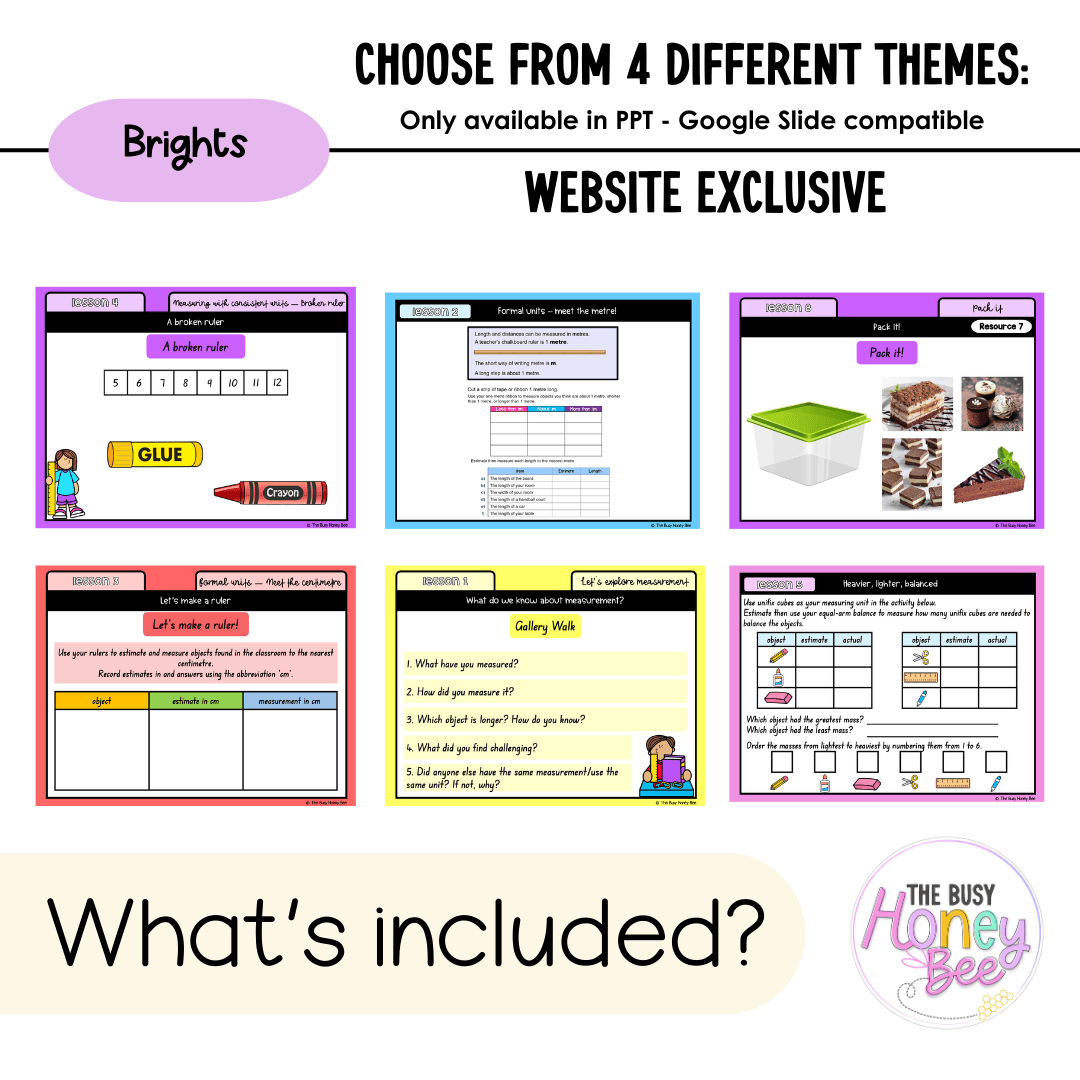 Multi Age K-2 Year A Unit 17 NSW Maths Teaching Slides 2022 - Teaching Slides