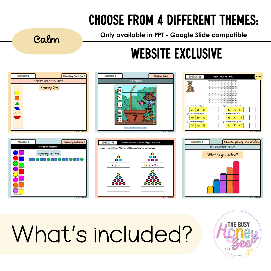 Multi Age K-2 Year A Unit 2 NSW Maths Teaching Slides 2022 - Teaching Slides