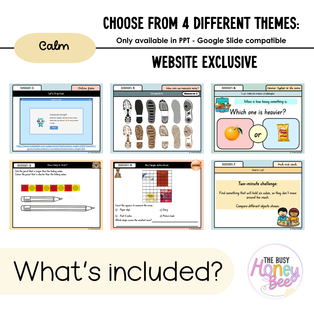 Multi Age K-2 Year A Unit 3 NSW Maths Teaching Slides 2022 - Teaching Slides