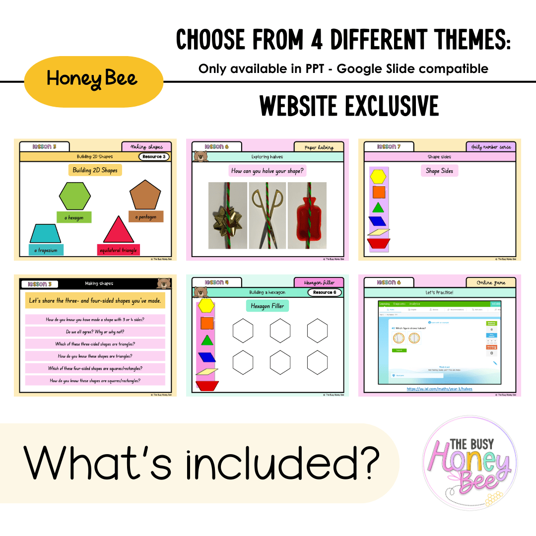 Multi Age K-2 Year A Unit 5 NSW Maths Teaching Slides 2022 - Teaching Slides