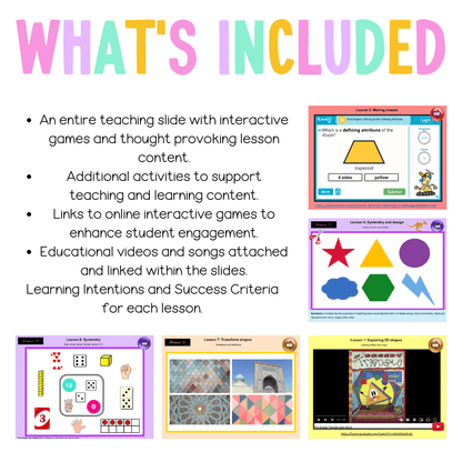 Multi Age K-2 Year A Unit 5 NSW Maths Teaching Slides - Teaching Slides