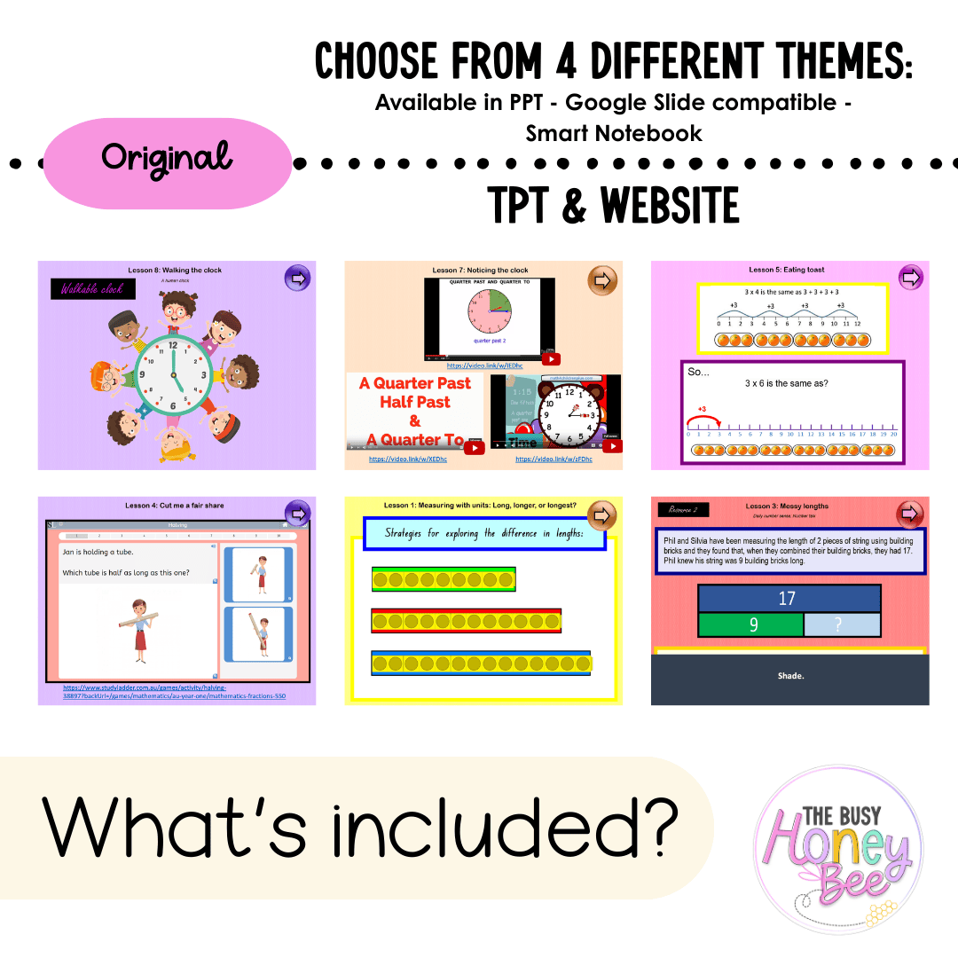 Multi Age K-2 Year A Unit 8 NSW Maths Teaching Slides 2022 - Teaching Slides