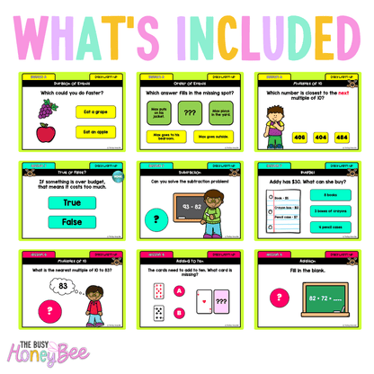 Multi Age K-2 Year B Australian | NSW Maths Daily Review | Warm-Up Term 4 Mega Bundle - Warm Up | Revision