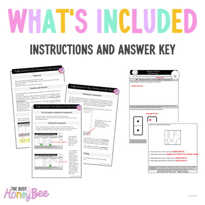 Multi Age K-2 Year B Differentiated NSW Maths Assessment Term 1 Mega Bundle - Assessment