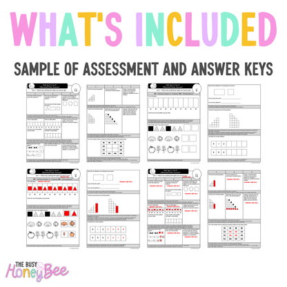 Multi Age K-2 Year B Differentiated NSW Maths Assessment Unit 2 - Assessment