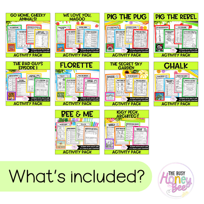Multi Age K-2 Year B English Activity Pack ULTIMATE Mega Bundle - Activity Pack