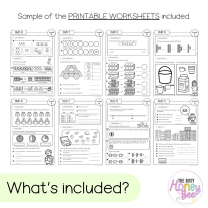 Multi Age K-2 Year B NSW Maths Workbook ULTIMATE Mega Bundle - Workbook | Worksheets